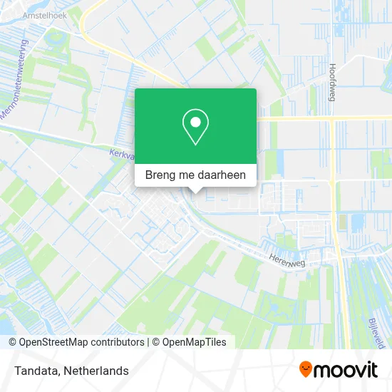 Tandata kaart