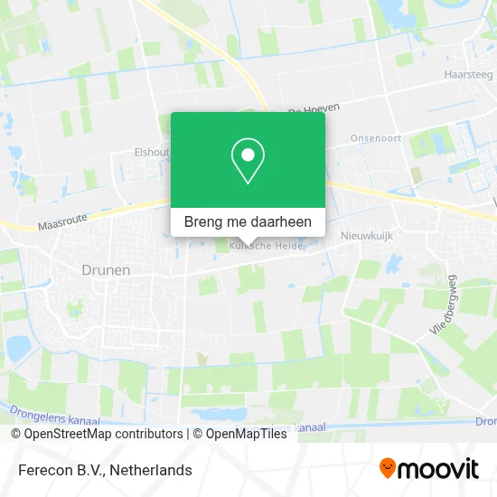 Ferecon B.V. kaart
