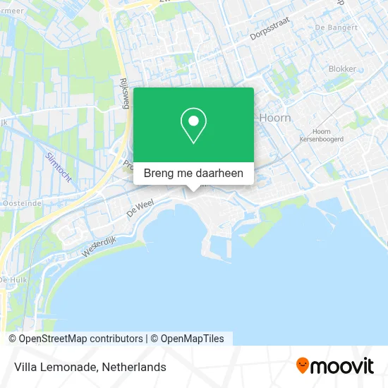 Villa Lemonade kaart
