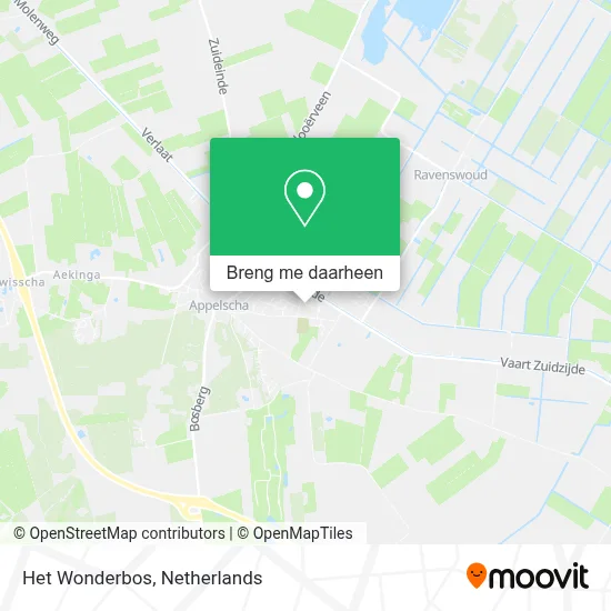 Het Wonderbos kaart