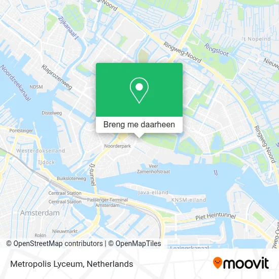 Metropolis Lyceum kaart