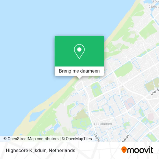 Highscore Kijkduin kaart