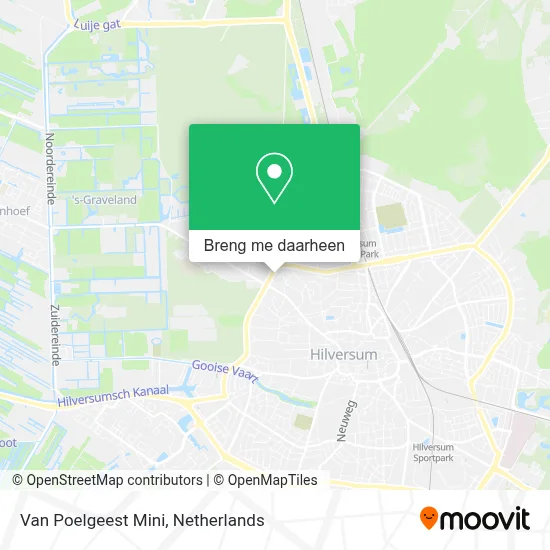 Van Poelgeest Mini kaart
