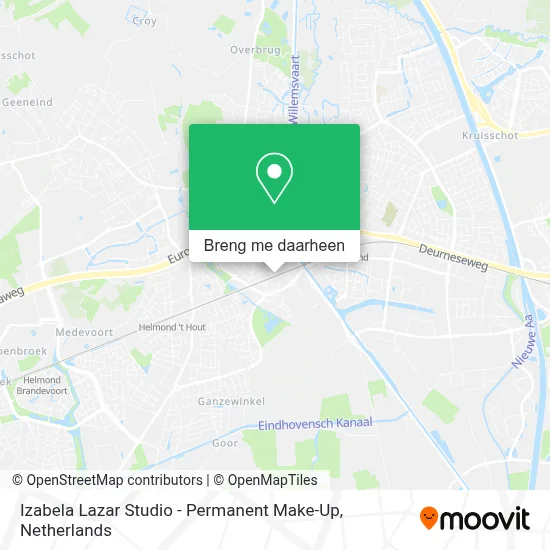 Izabela Lazar Studio - Permanent Make-Up kaart