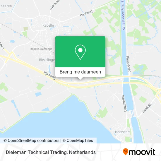 Dieleman Technical Trading kaart