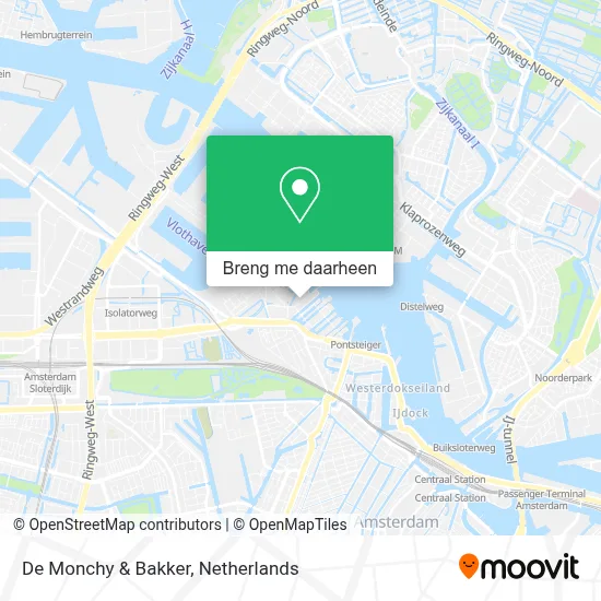 De Monchy & Bakker kaart