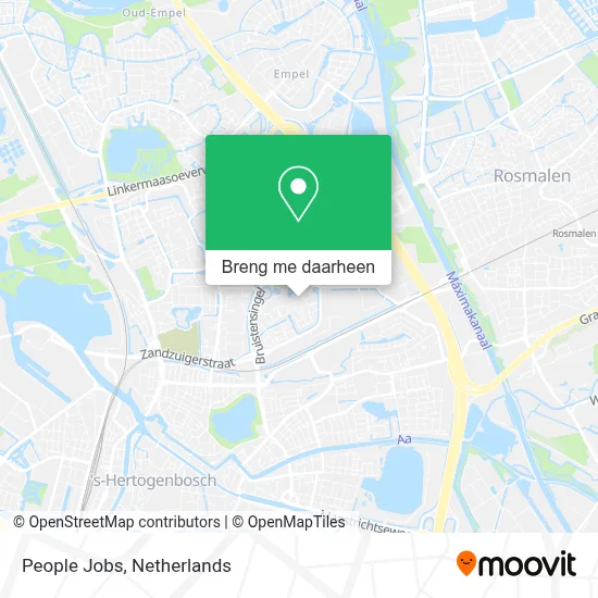 People Jobs kaart