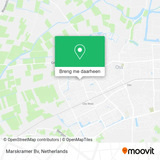 Marskramer Bv kaart