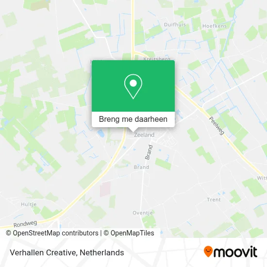 Verhallen Creative kaart