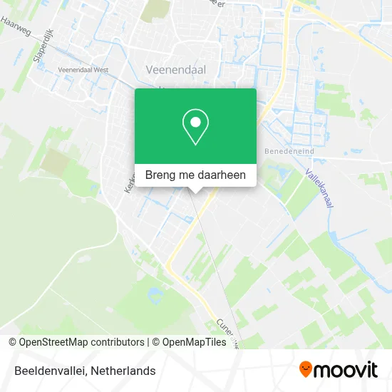 Beeldenvallei kaart