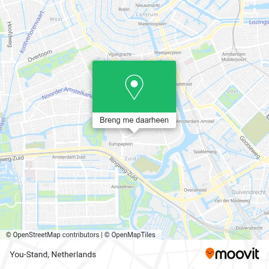 You-Stand kaart