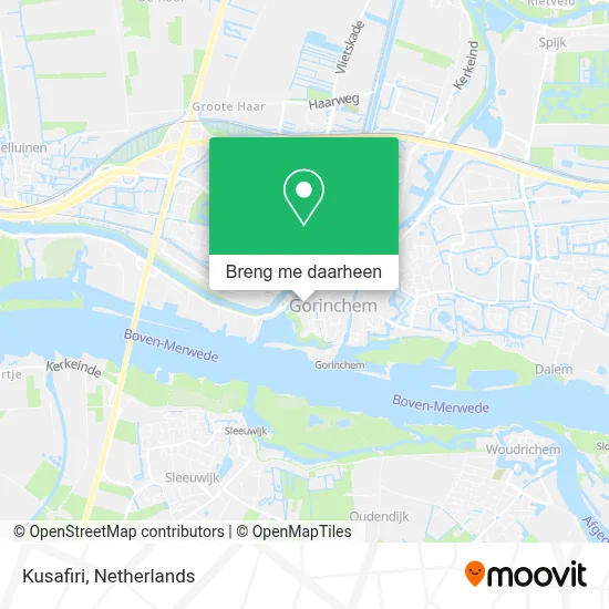 Kusafiri kaart