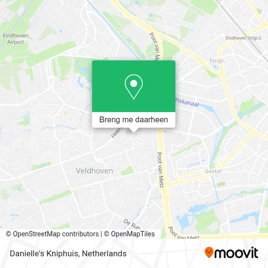Danielle's Kniphuis kaart