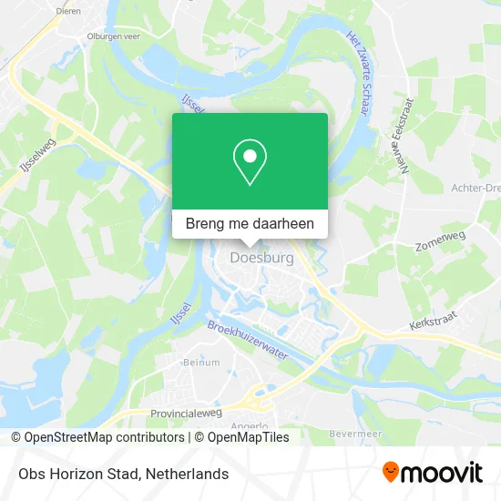 Obs Horizon Stad kaart