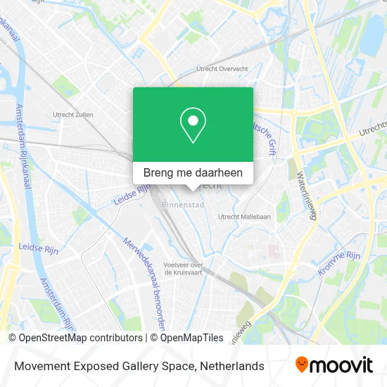 Movement Exposed Gallery Space kaart