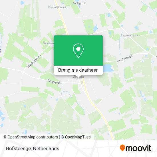Hofsteenge kaart