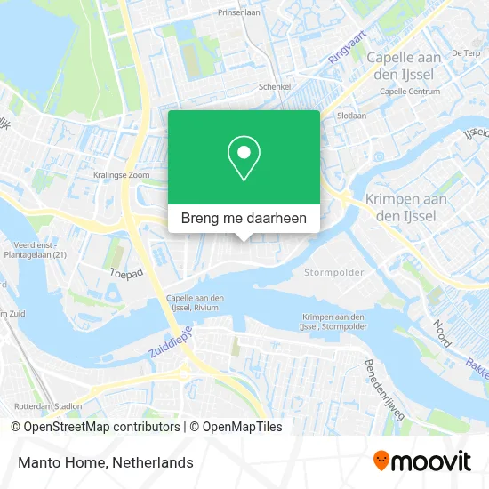 Manto Home kaart