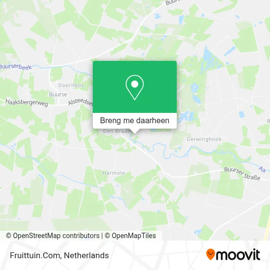 Fruittuin.Com kaart