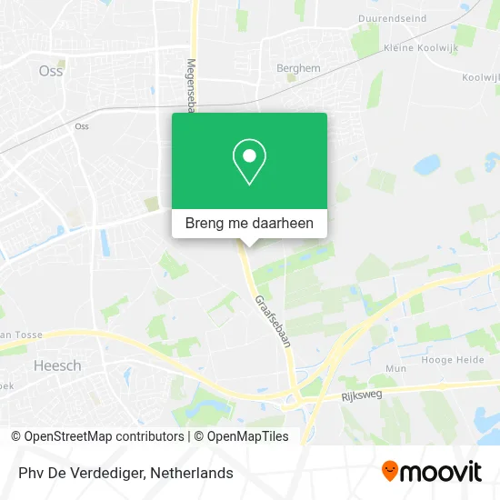 Phv De Verdediger kaart