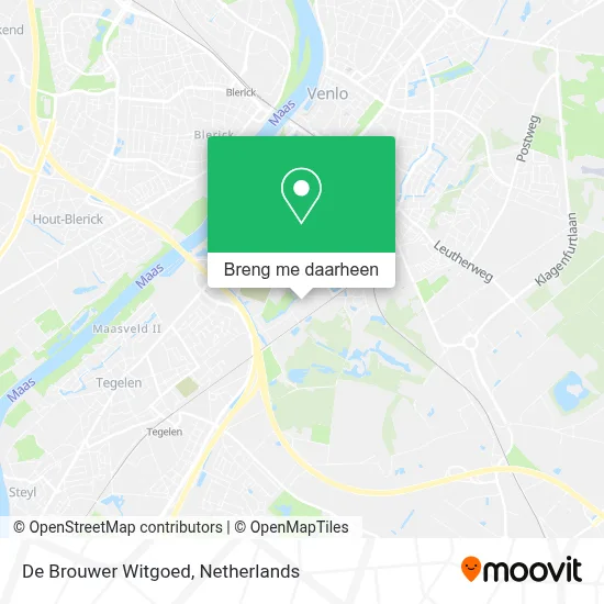 De Brouwer Witgoed kaart