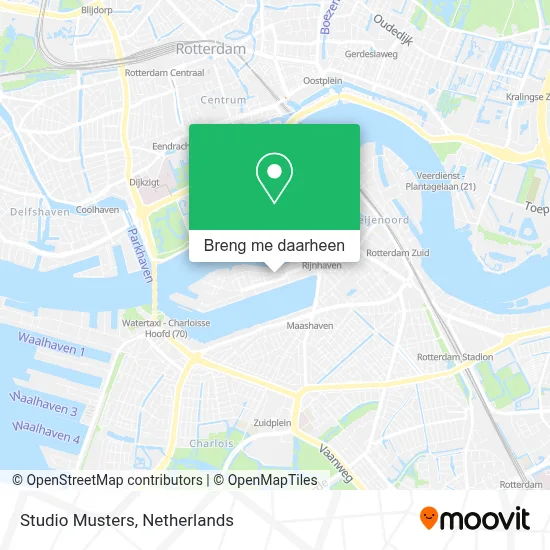 Studio Musters kaart
