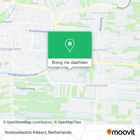 Rolstoelauto's Kikkert kaart