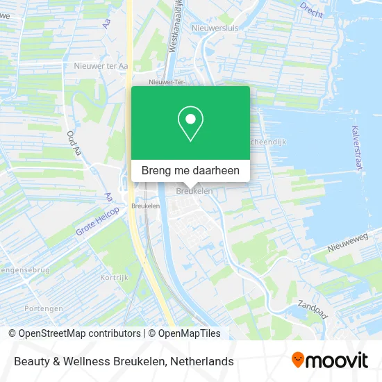 Beauty & Wellness Breukelen kaart
