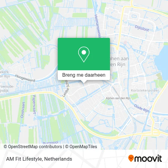 AM Fit Lifestyle kaart