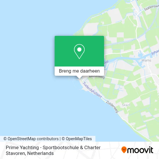 Prime Yachting - Sportbootschule & Charter Stavoren kaart