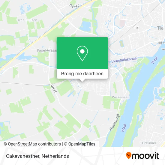 Cakevanesther kaart