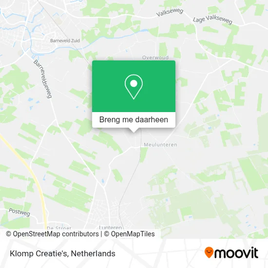 Klomp Creatie's kaart