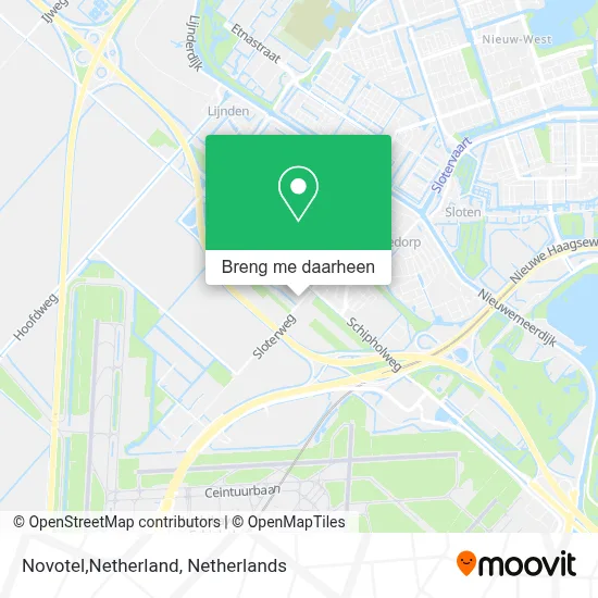 Novotel,Netherland kaart