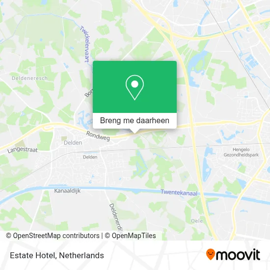 Estate Hotel kaart