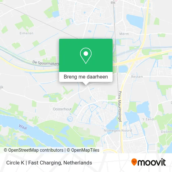 Circle K | Fast Charging kaart