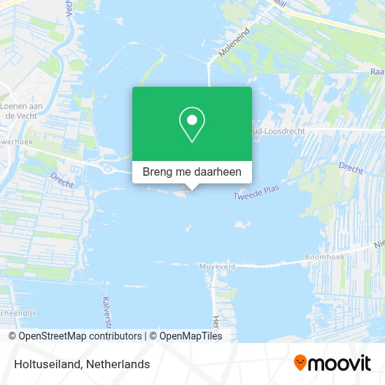 Holtuseiland kaart