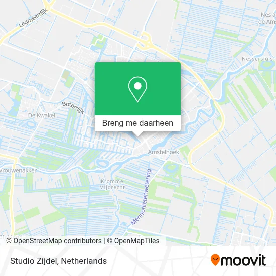 Studio Zijdel kaart