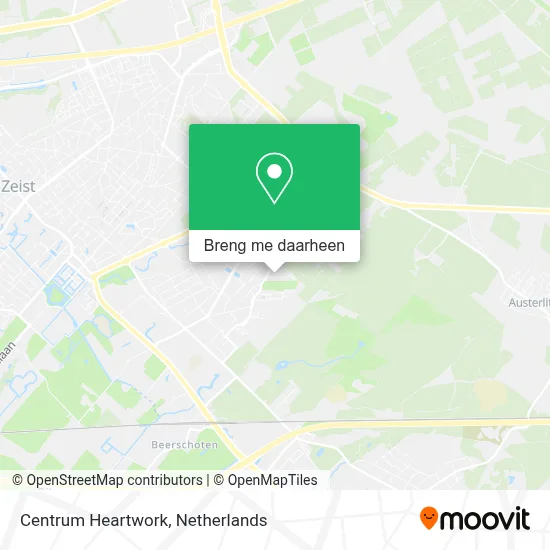 Centrum Heartwork kaart