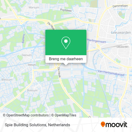 Spie Building Solutions kaart