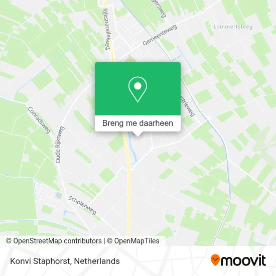 Konvi Staphorst kaart