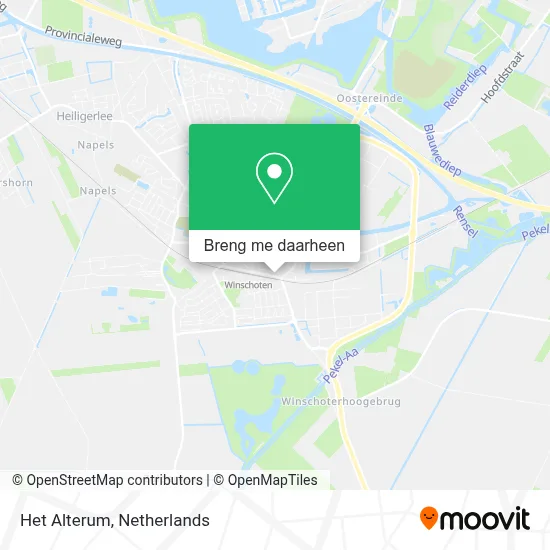 Het Alterum kaart