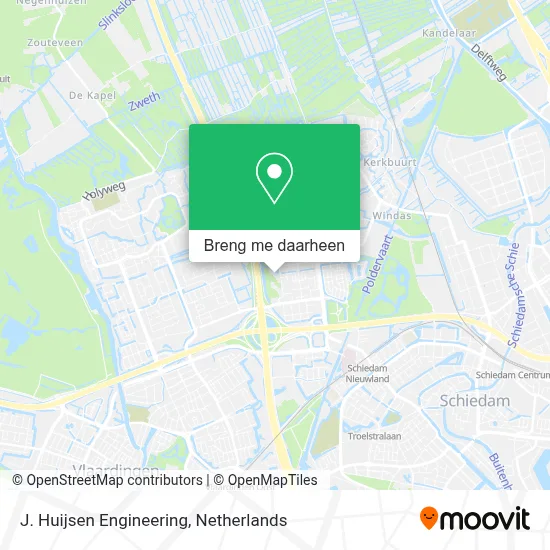 J. Huijsen Engineering kaart