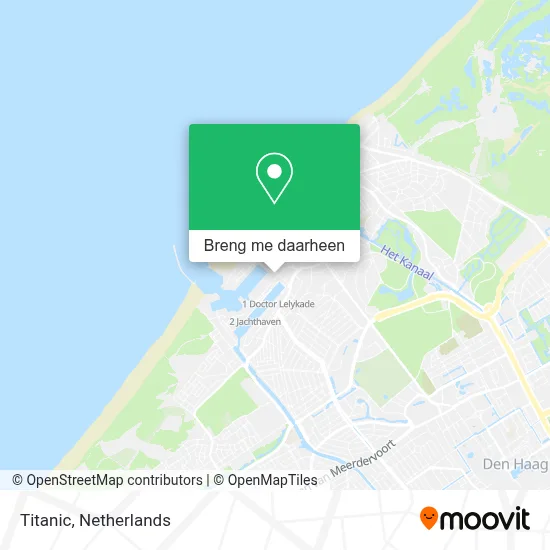 Titanic kaart