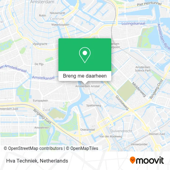 Hva Techniek kaart
