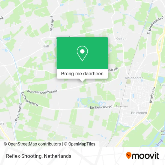 Reflex-Shooting kaart
