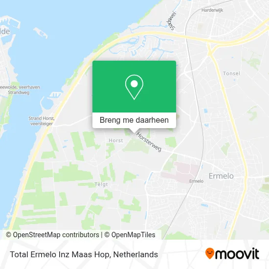 Total Ermelo Inz Maas Hop kaart