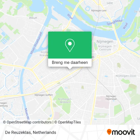De Reuzeklas kaart