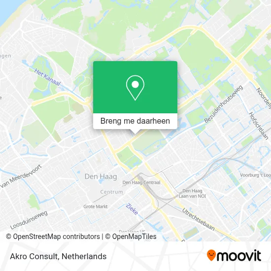 Akro Consult kaart