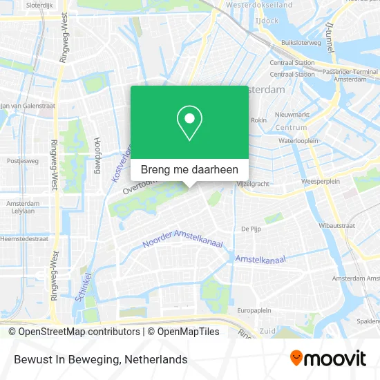 Bewust In Beweging kaart