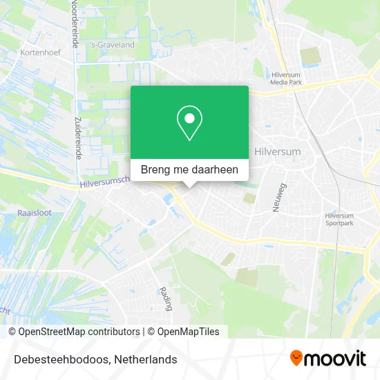 Debesteehbodoos kaart