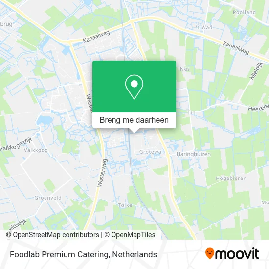 Foodlab Premium Catering kaart